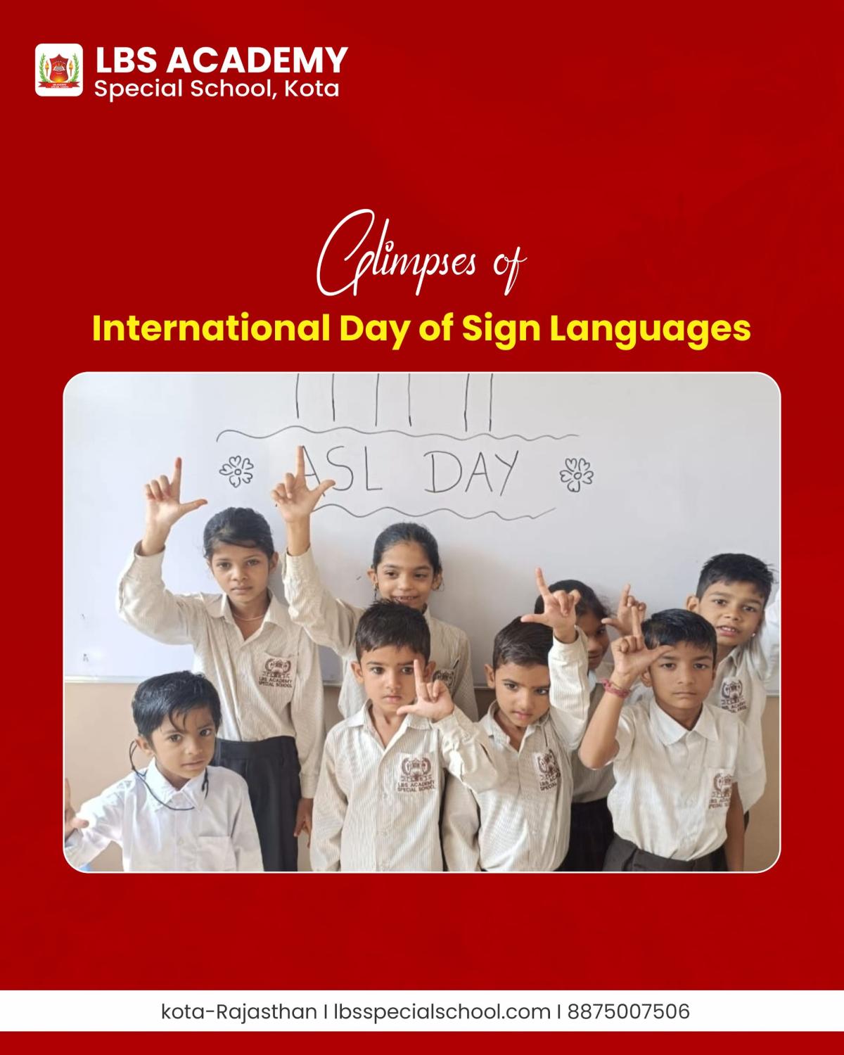 INTERNATIONAL DAY OF SIGN LANGUAGES