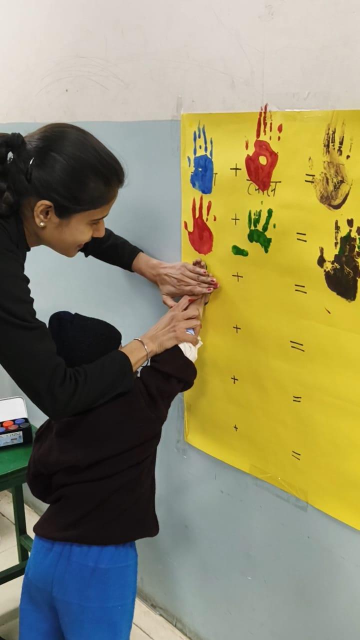 Colour Mixing activity