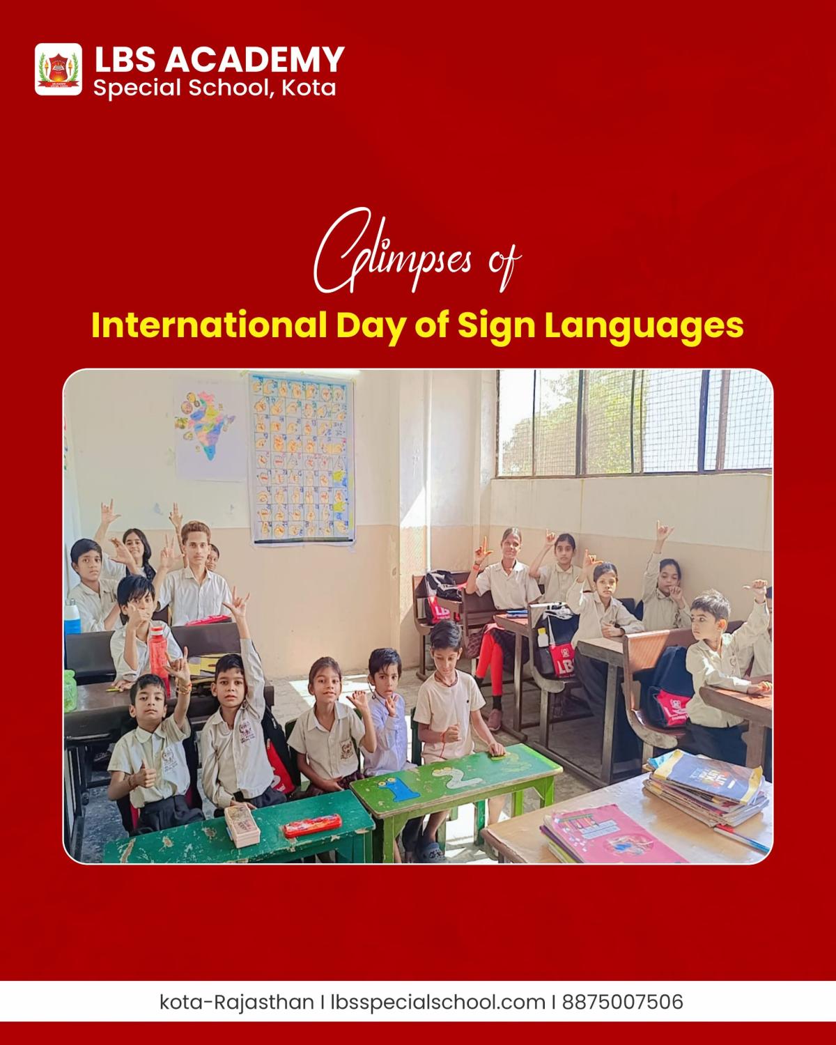 INTERNATIONAL DAY OF SIGN LANGUAGES
